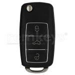 4D0837231K Audi 3Btn Remote Head 433mhz – Keydiy Made