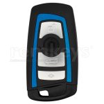 Bmw F Series 4Btn Smart Remote Case - BLUE