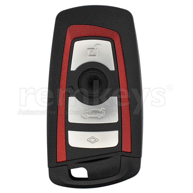 Bmw F Series 4Btn Smart Remote Case - RED