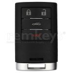 Cadillac 4 Button Smart Remote Case