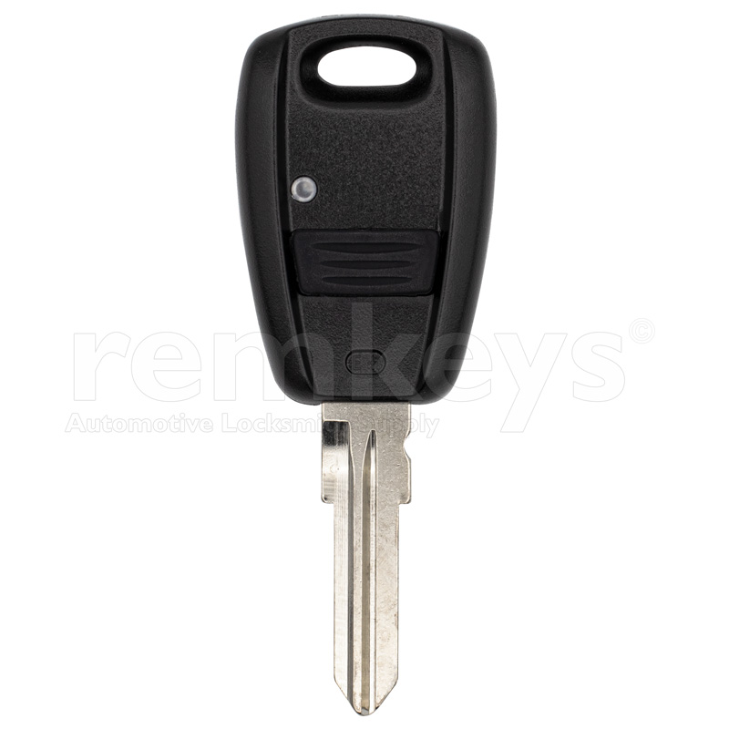 Fiat 1 Button Remote Case GT15 - Black