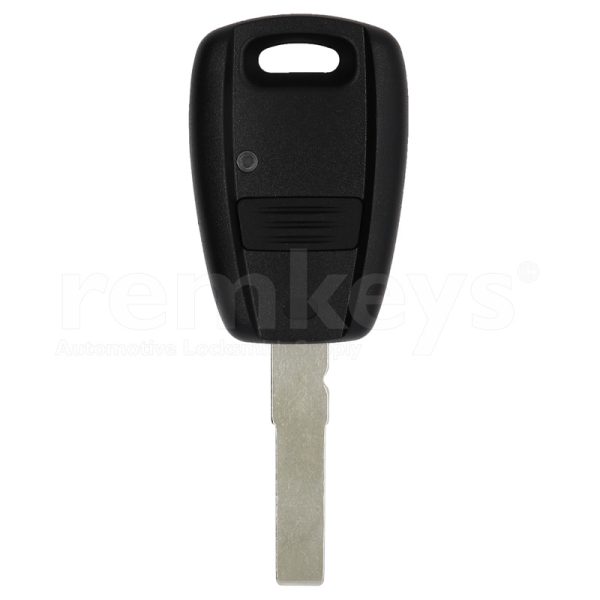 Fiat 1 Button Remote Case SIP22 - Black