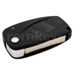 Fiat 2Btn Flip Remote Case - Battery Backside