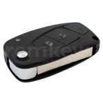 Fiat 3Btn Flip Remote Case - Battery Backside