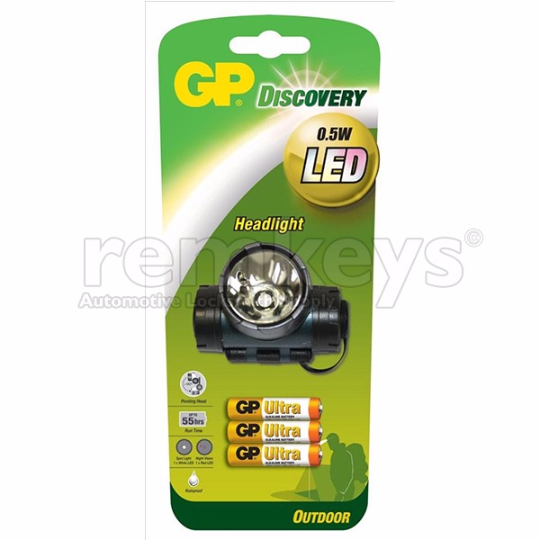 GP Discovery LED Head Flashlight - LOE205