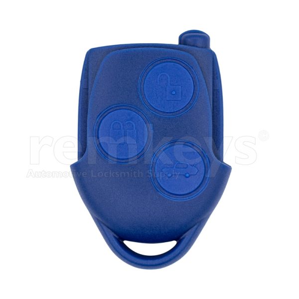 Ford Blue Head 3 Button Remote Case