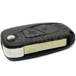 Fiorino 3 Button Flip Remote Case - Black