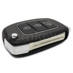 Hyundai New 3 Button Flip Remote Case