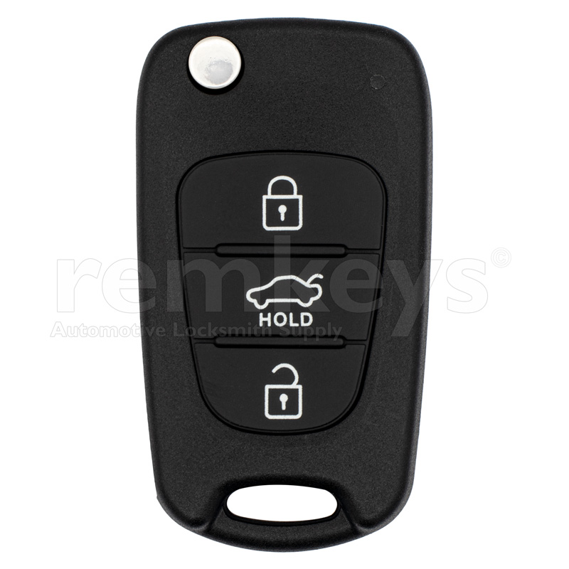 Hyundai 3 Button Flip Remote Case
