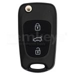 Kia 3 Button Flip Remote Case