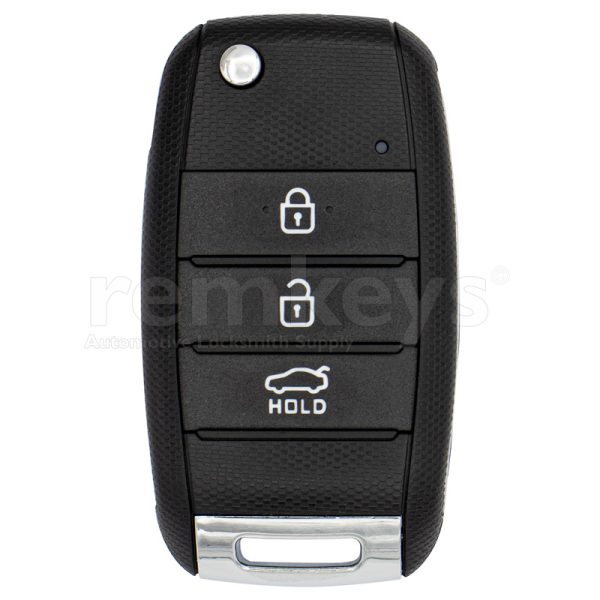 Kia 3 Button New Flip Remote Case