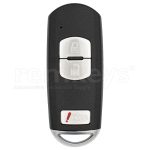 Mazda 2+1 Button Smart Remote Case