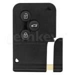 Megane2 3 Button Remote Case - NO LOGO