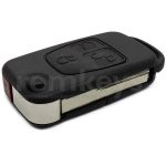 Mercedes 3 Button Flip Remote Case