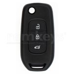 New REN Megane4 3 Button Flip Remote Case