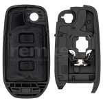 New REN Megane4 3 Button Flip Remote Case