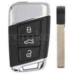 New VW Passat 3 Button MQB Smart Remote Case