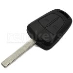 Astra H/Corsa D 2 Button non-Flip Remote Case