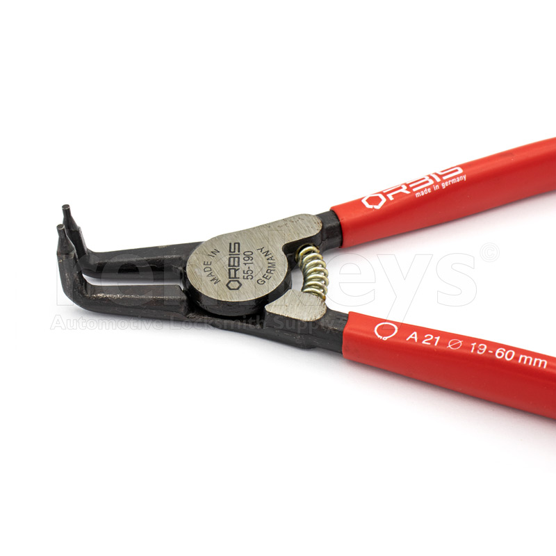 ORBIS A21 19-60mm Snap Ring Pliers for Opening Remote Case