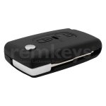 Peugeot 4007 Citroen Zero 2Btn Flip Remote Case