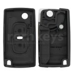 Peugeot 4007 Citroen Zero 2Btn Flip Remote Case