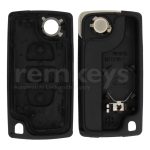 PSA 3 Button Flip Remote Case BOP Battery on Plastic