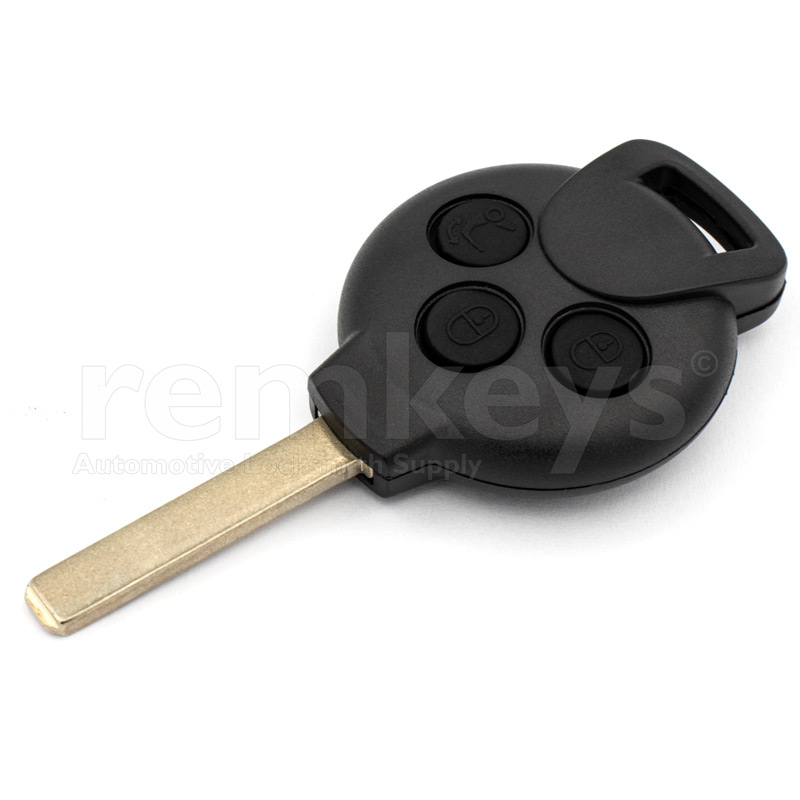 Smart ForTwo 3 Button Remote Case VA2