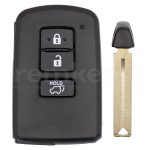 Toyota New 3 Button Smart Remote Case