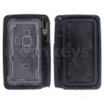 Toyota Old 2 Button Smart Remote Case - Black