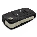 VAG UDS 4+1 Button Flip Remote Case