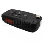 VAG UDS 4+1 Button Flip Remote Case