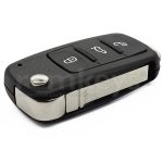 VAG UDS 3+1 Button Flip Remote Case