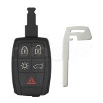 Volvo 5Btn Smart Remote Case-Long Type