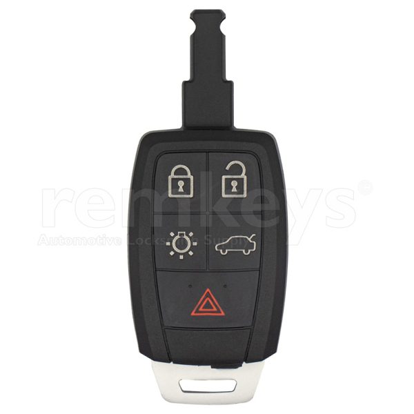 Volvo 5Btn Smart Remote Case-Long Type