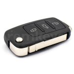 VW Touareg 3 Button Flip Remote Case