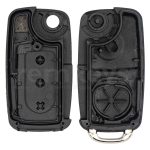 VW Touareg 3 Button Flip Remote Case