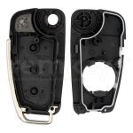 Audi 3 Button Flip Remote Case Type 2