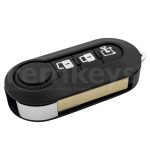 Fiat 500L 3 Button Flip Remote Case Type 2