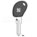 Fiat Silca GT15RBTE Transponder Key