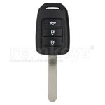 CRV 3 Button Remote Key Hitag3 433mhz HLIK6-3T