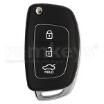 95430-1RAB1 New Accent Blue 3Btn Flip Remote ID46 433mhz OEM