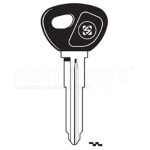 Mazda Silca MAZ13T5 Transponder Key