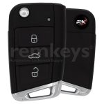 2G6959752D New POLO 3Btn Flip NCF2161W 433MHZ OEM Keyless