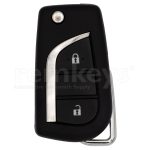 Hilux 2Btn Flip Remote ID74 433mhz OEM - Approved by PTA