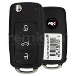 5K0837202AJ 5K0837202Q  UDS Flip ID48 433mhz Keyless OEM