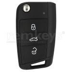 575959752AL New Seat 3Btn Flip Megamos AES 433MHZ OEM Keyless GO