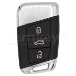 KYDZ Volkswagen Type 3Btn Universal Flip Remote – Keyless – ZN05