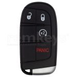 M3N40821302 7812A-40821302 CHRYSLER 3+1Btn Smart Remote Pcf7945 433mhz