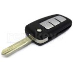 H05614CA0A H05614CA0B X-trail Qashqai 3Btn Flip Remote Hitag-aes 433mhz Aftermarket