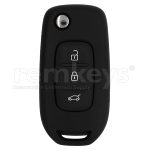 805670077R Megane4 3Btn Flip Remote Hitag Aes 433mhz Aftermarket